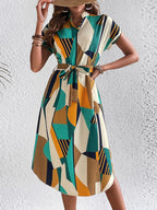 Short Sleeve Dress - The Nicole - Tayan Dress Co.