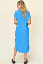 Round Neck Short Sleeve Dress