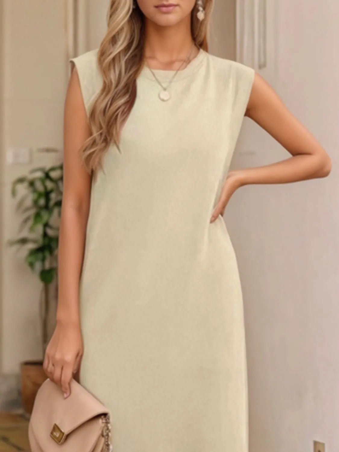 Sleeveless Maxi Tank Dress - The Nicole - Tayan Dress Co.