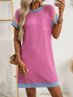 Short Sleeve Mini Dress - The Nicole - Tayan Dress Co.