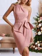 Wrap Dress with Bow Detail - The Nicole - Tayan Dress Co.