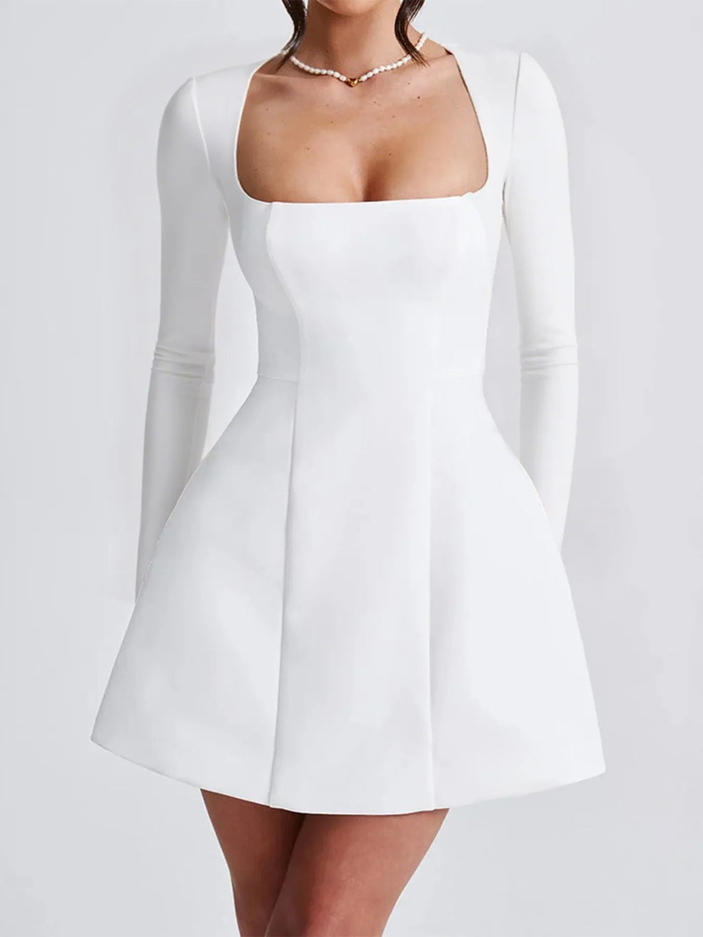 Long Sleeve Mini Dress - The Nicole - Tayan Dress Co.