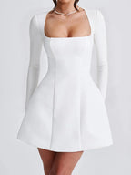 Long Sleeve Mini Dress - The Nicole - Tayan Dress Co.