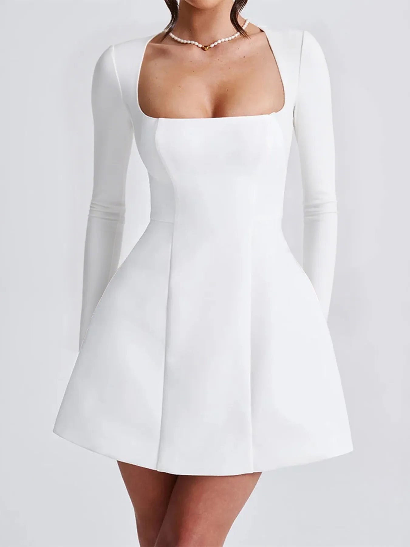 Long Sleeve Mini Dress - The Nicole - Tayan Dress Co.