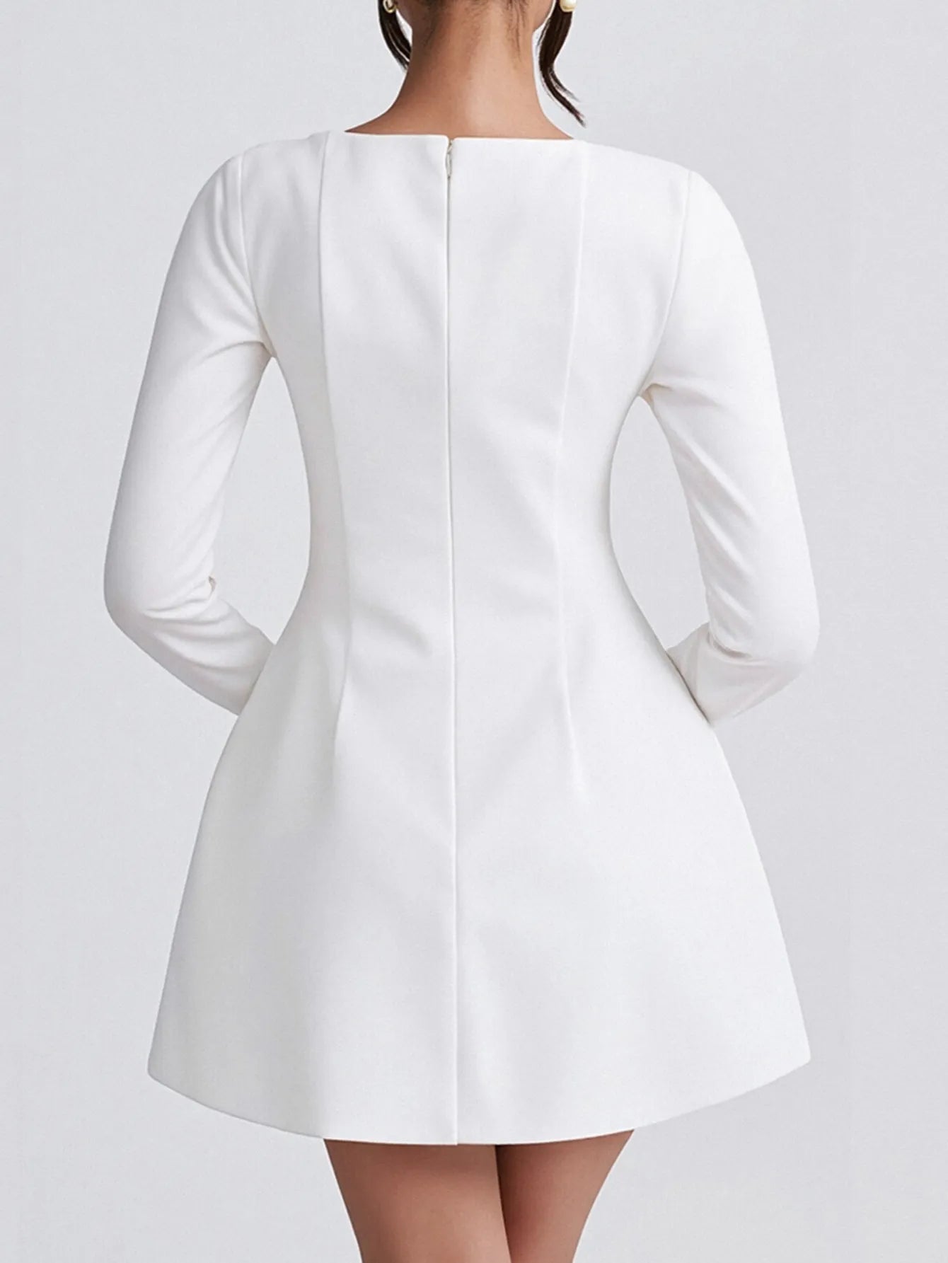 Long Sleeve Mini Dress - The Nicole - Tayan Dress Co.