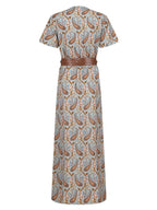 V - Neck Short Sleeve Maxi Dress - The Nicole - Tayan Dress Co.