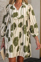 Tie Neck Sleeve Dress - The Nicole - Tayan Dress Co.