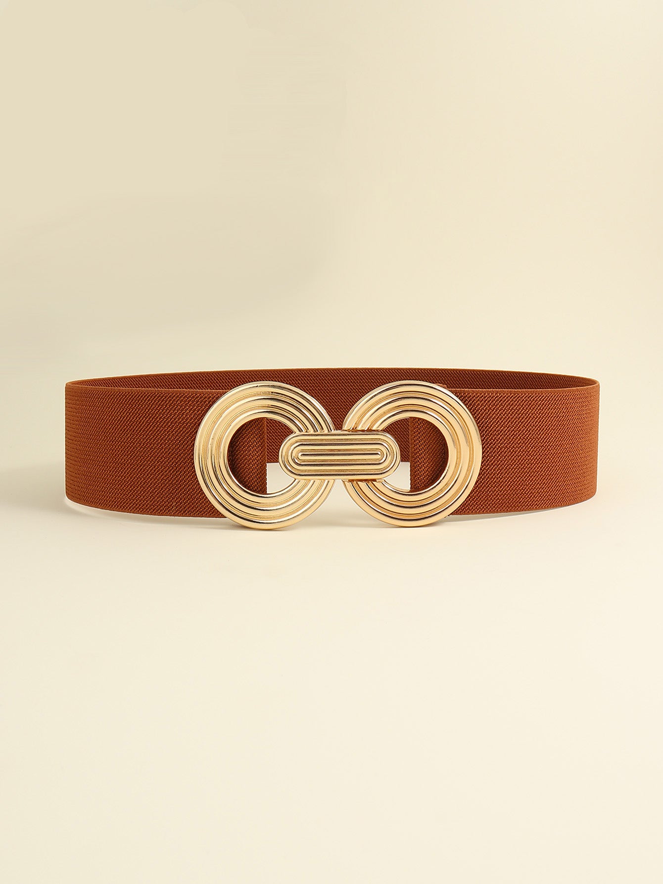 Geometric Buckle Elastic Wide Belt - TNT Trends 