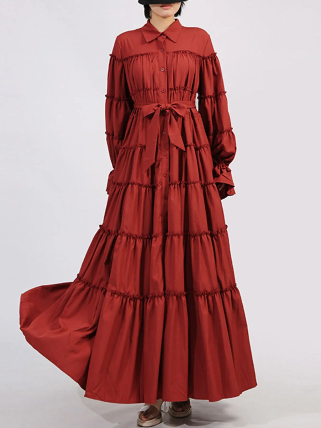 Tie Waist Maxi Dress - The Nicole - Tayan Dress Co.