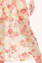 The Fish - Net Floral Printed Midi Dress - TNT Dress Co.