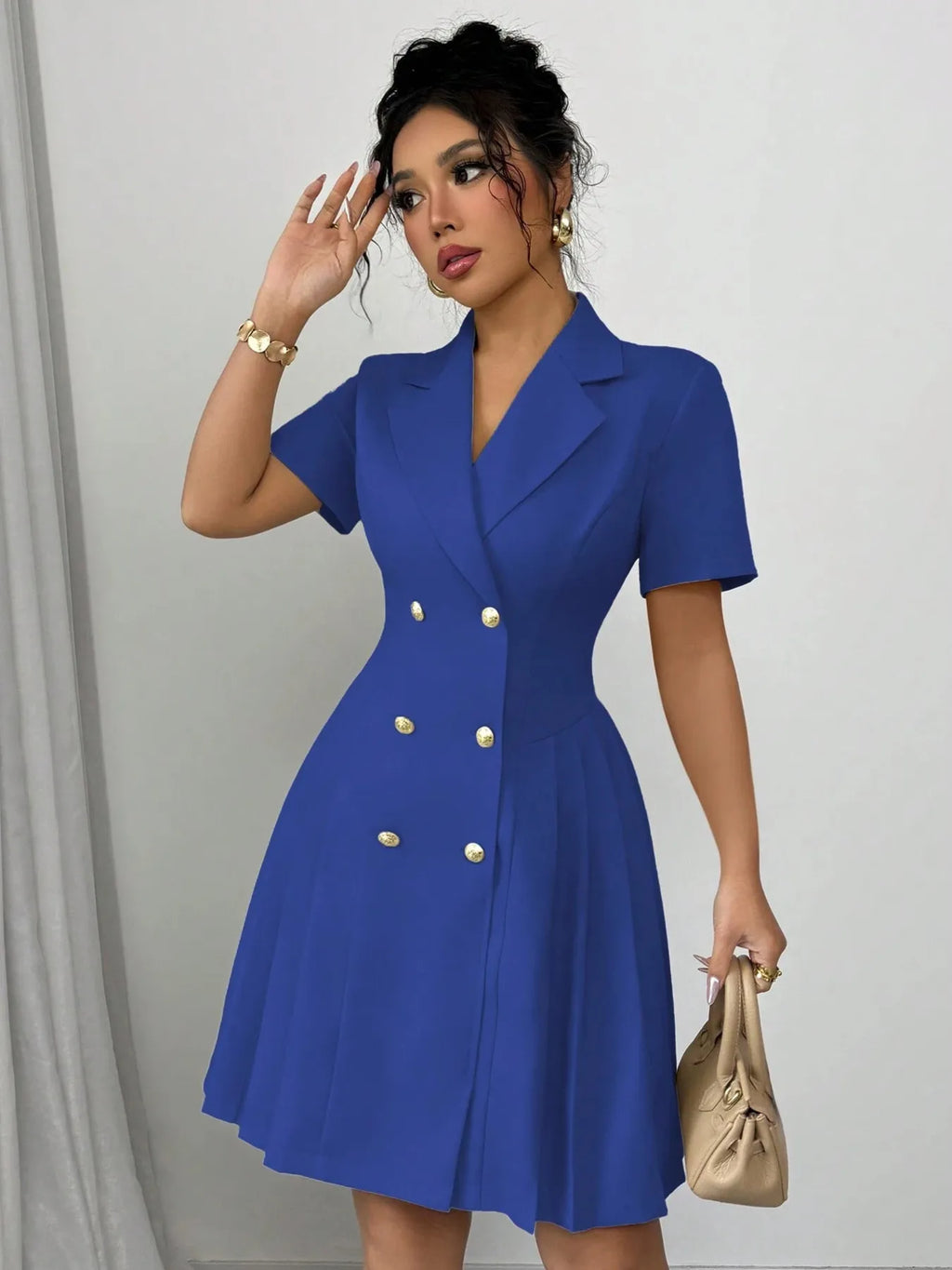 Short Sleeve Dress - The Nicole - Tayan Dress Co.