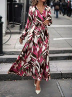 Long Sleeve Maxi Dress - The Nicole - Tayan Dress Co.