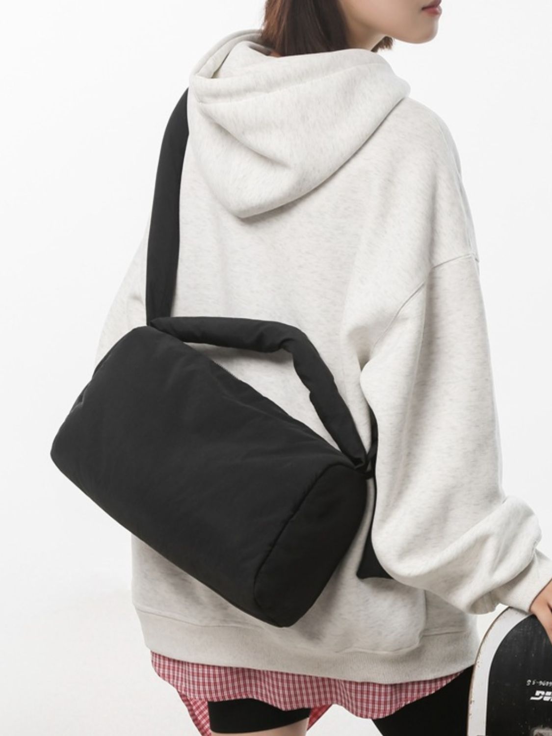 Puffy Nylon Medium Shoulder Bag - TNT Dress Co.