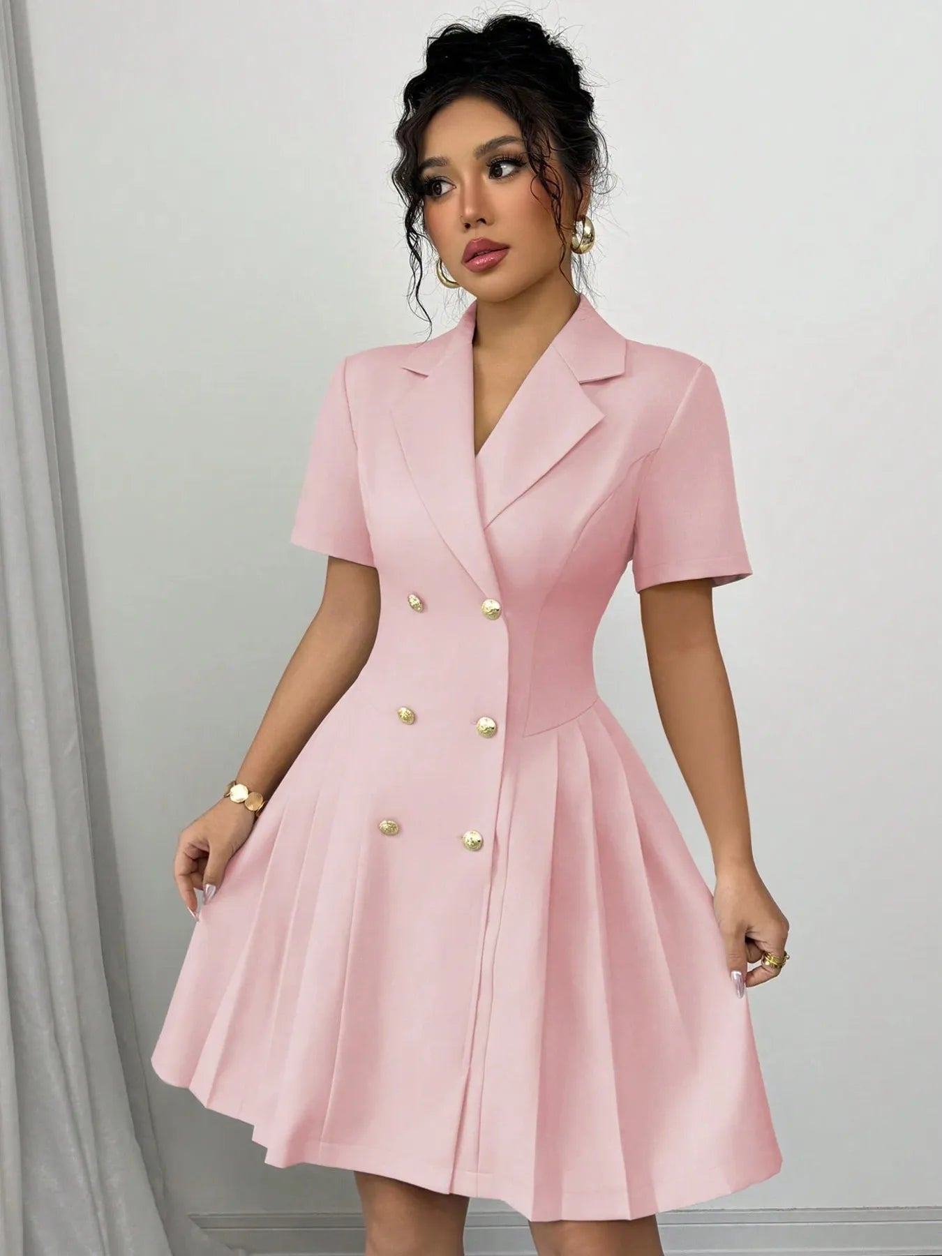 Short Sleeve Dress - The Nicole - Tayan Dress Co.