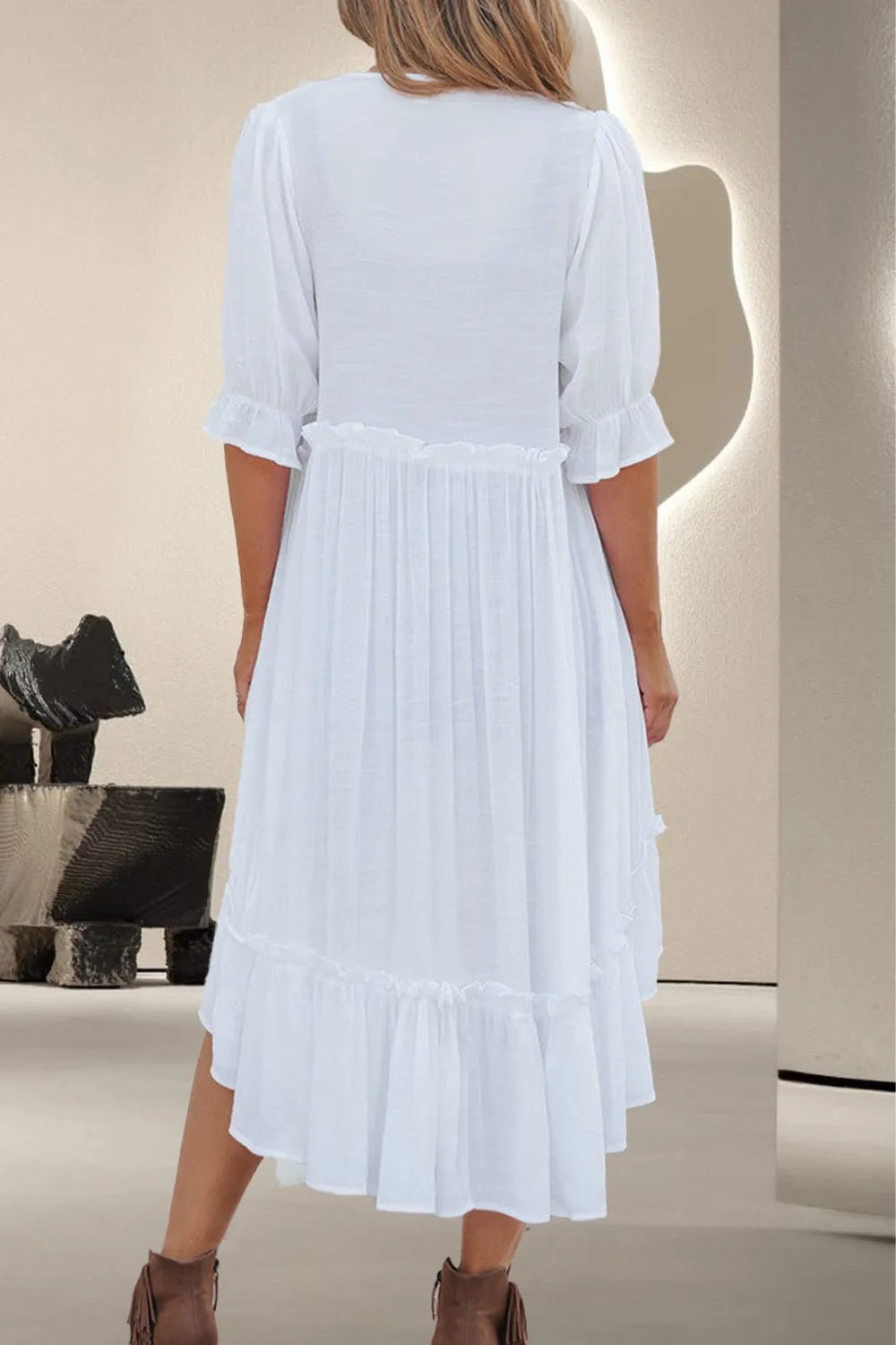 Half Sleeve Cover Up - The Nicole - Tayan Dress Co.