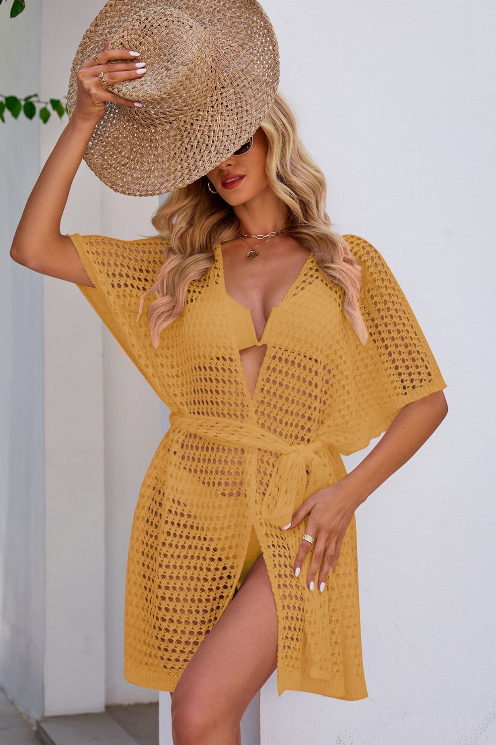 Tie Waist Cover Up - The Nicole - Tayan Dress Co.