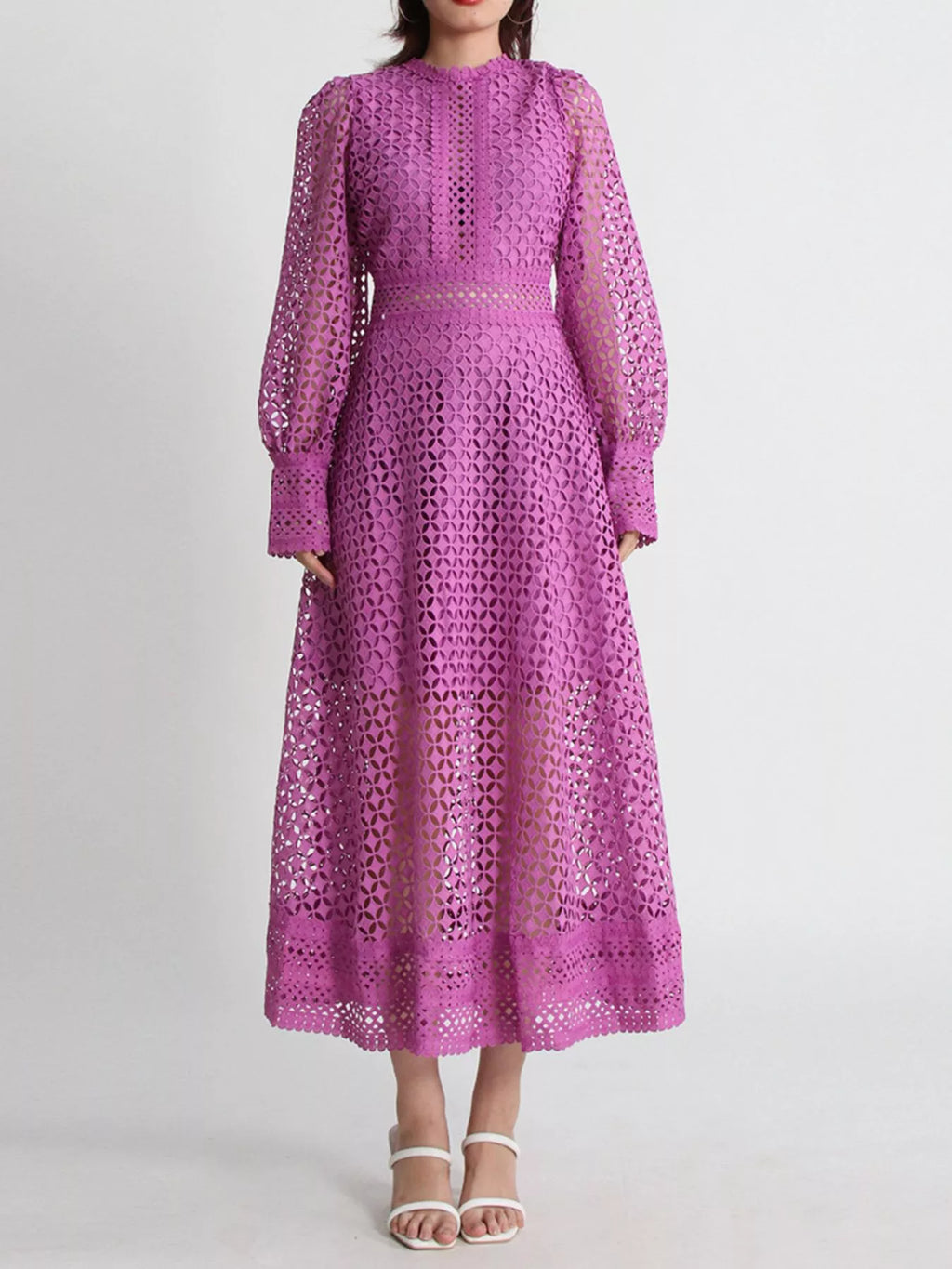 Long Sleeve Midi Dress - The Nicole - Tayan Dress Co.