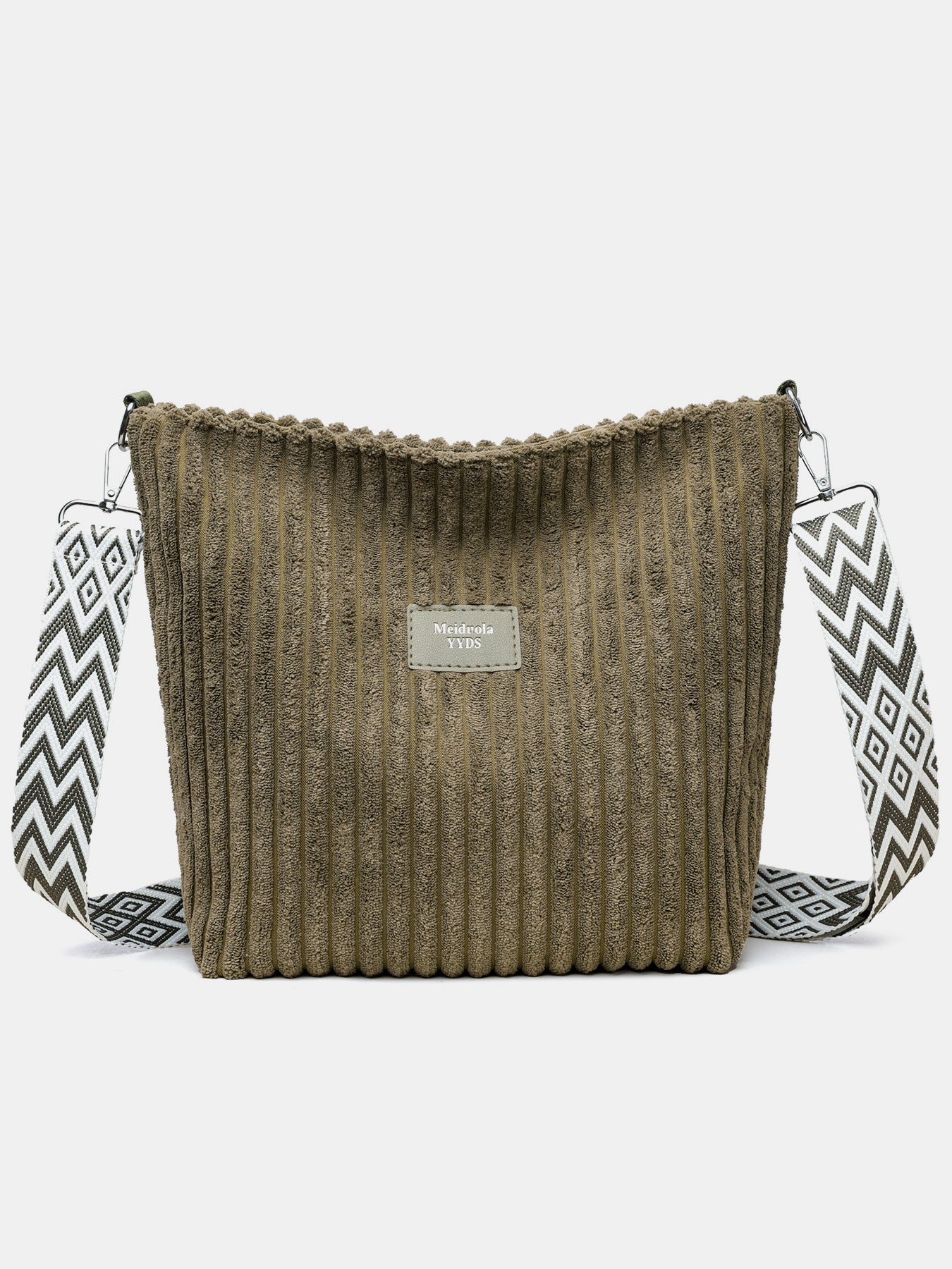 Corduroy Solid Color Crossbody with Removable Strap - TNT Dress Co.