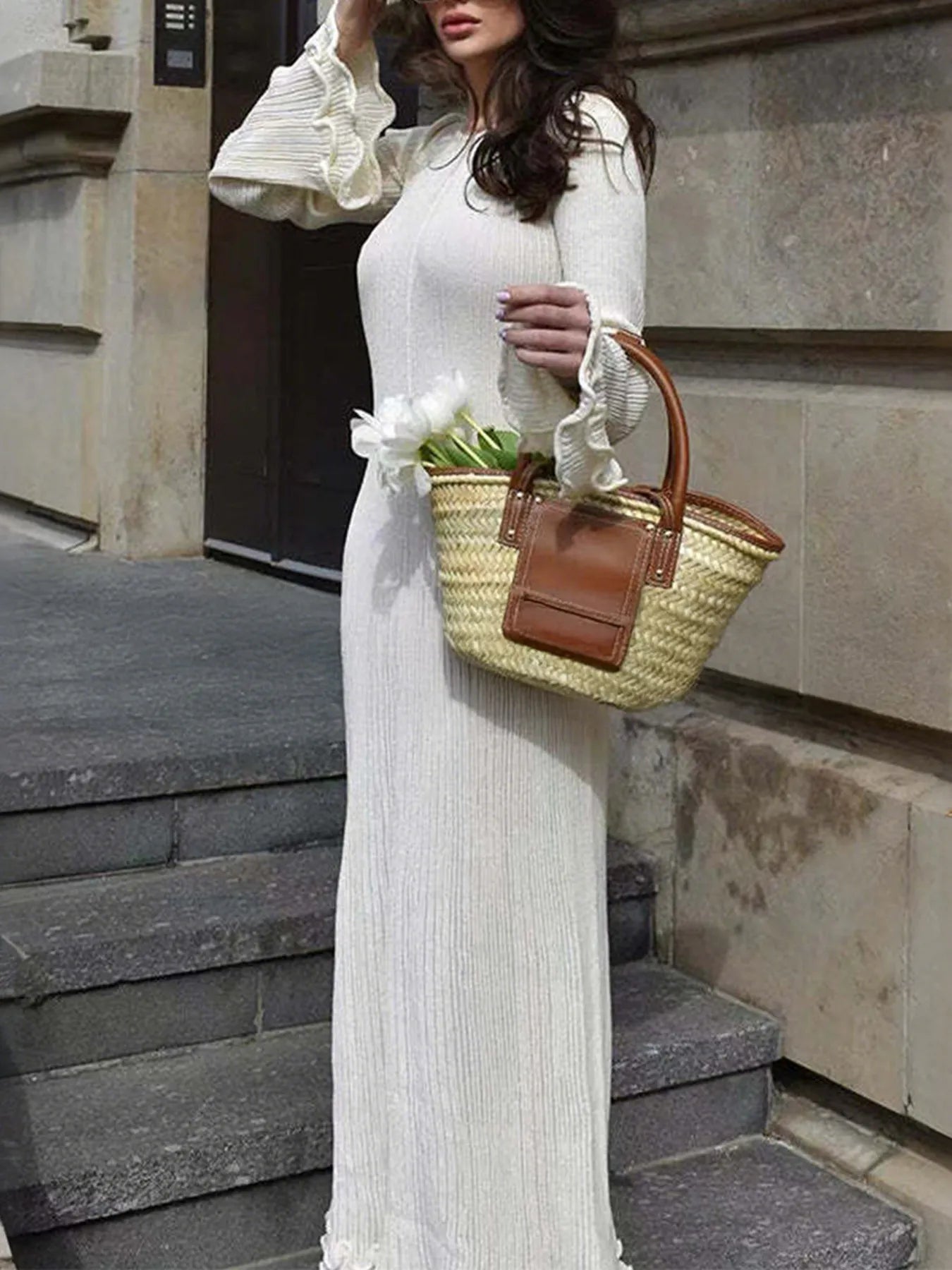 Long Sleeve Dress - The Nicole - Tayan Dress Co.