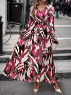 Long Sleeve Maxi Dress - The Nicole - Tayan Dress Co.