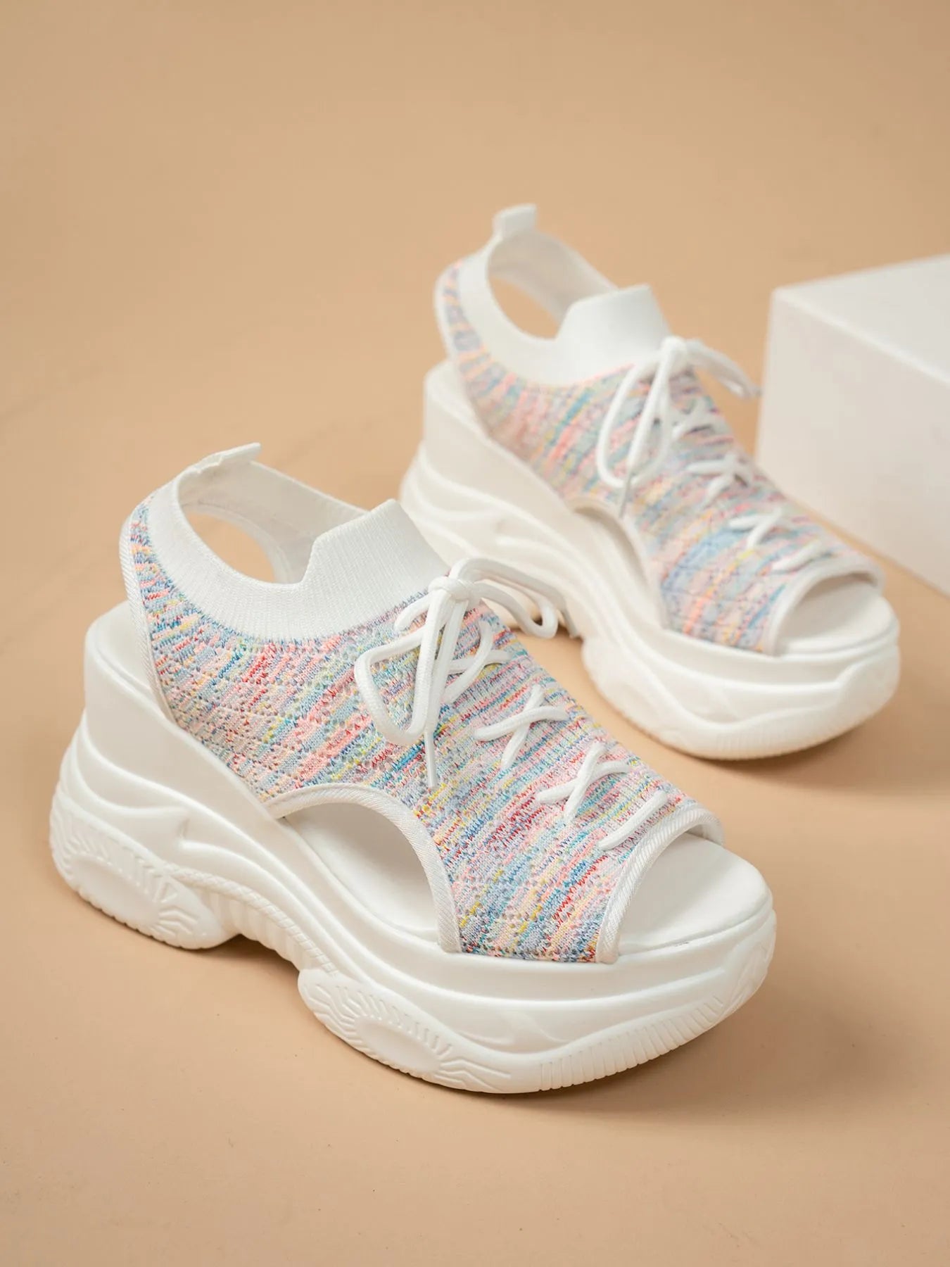 Platform Wedge Sandals - The Nicole - Tayan Dress Co.