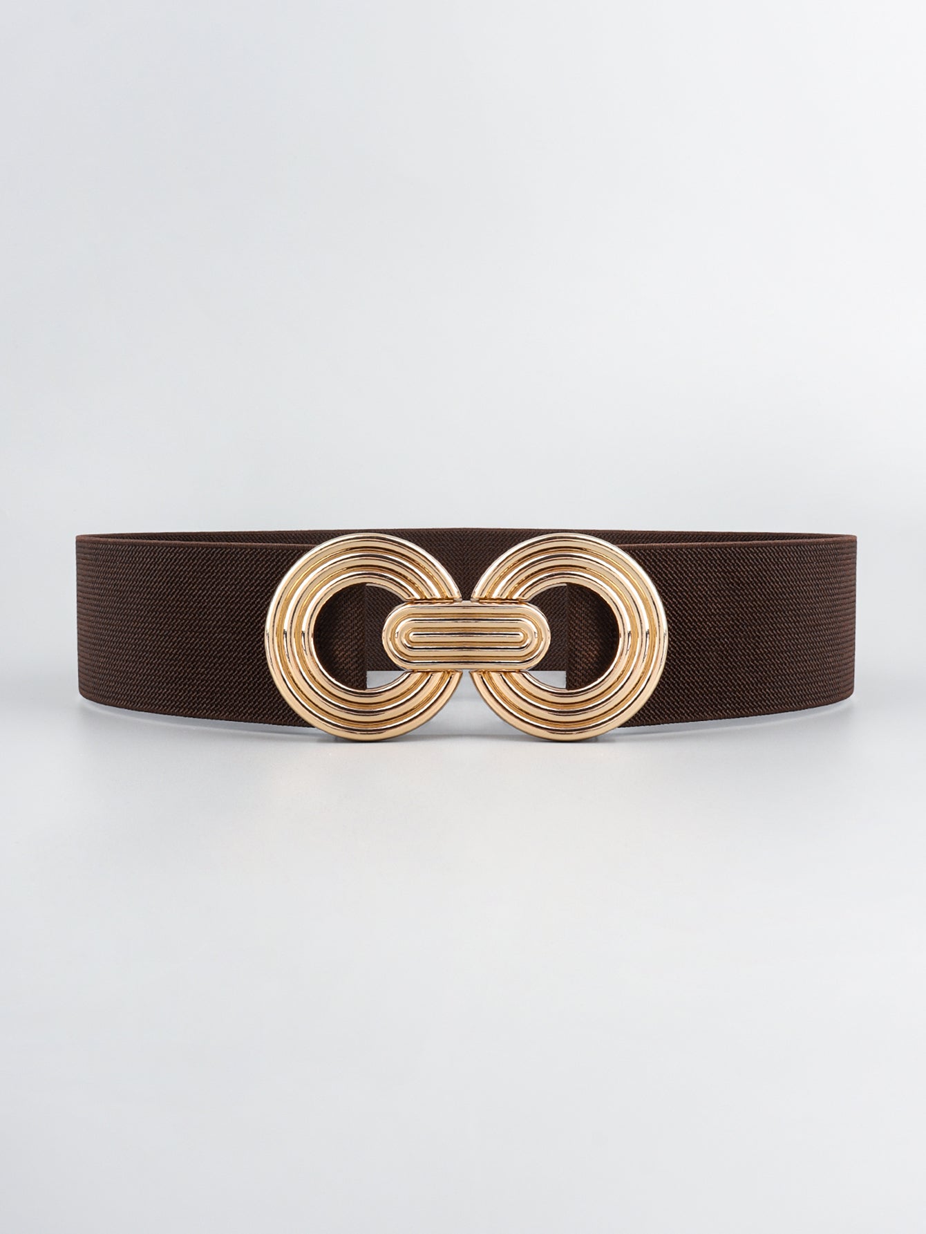 Geometric Buckle Elastic Wide Belt - TNT Trends 
