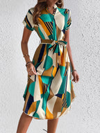 Short Sleeve Dress - The Nicole - Tayan Dress Co.