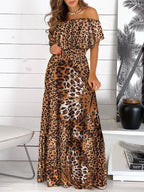 Off Shoulder Maxi Dress - The Nicole - Tayan Dress Co.