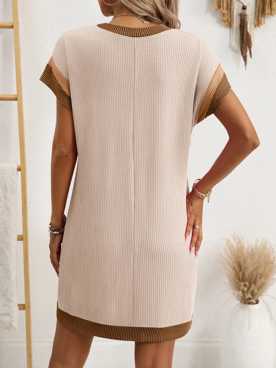 Short Sleeve Mini Dress - The Nicole - Tayan Dress Co.