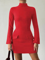 Long Sleeve Dress with Pockets - The Nicole - Tayan Dress Co.
