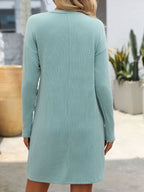 Striped Long Sleeve Mini Dress - TNT Dress Co.