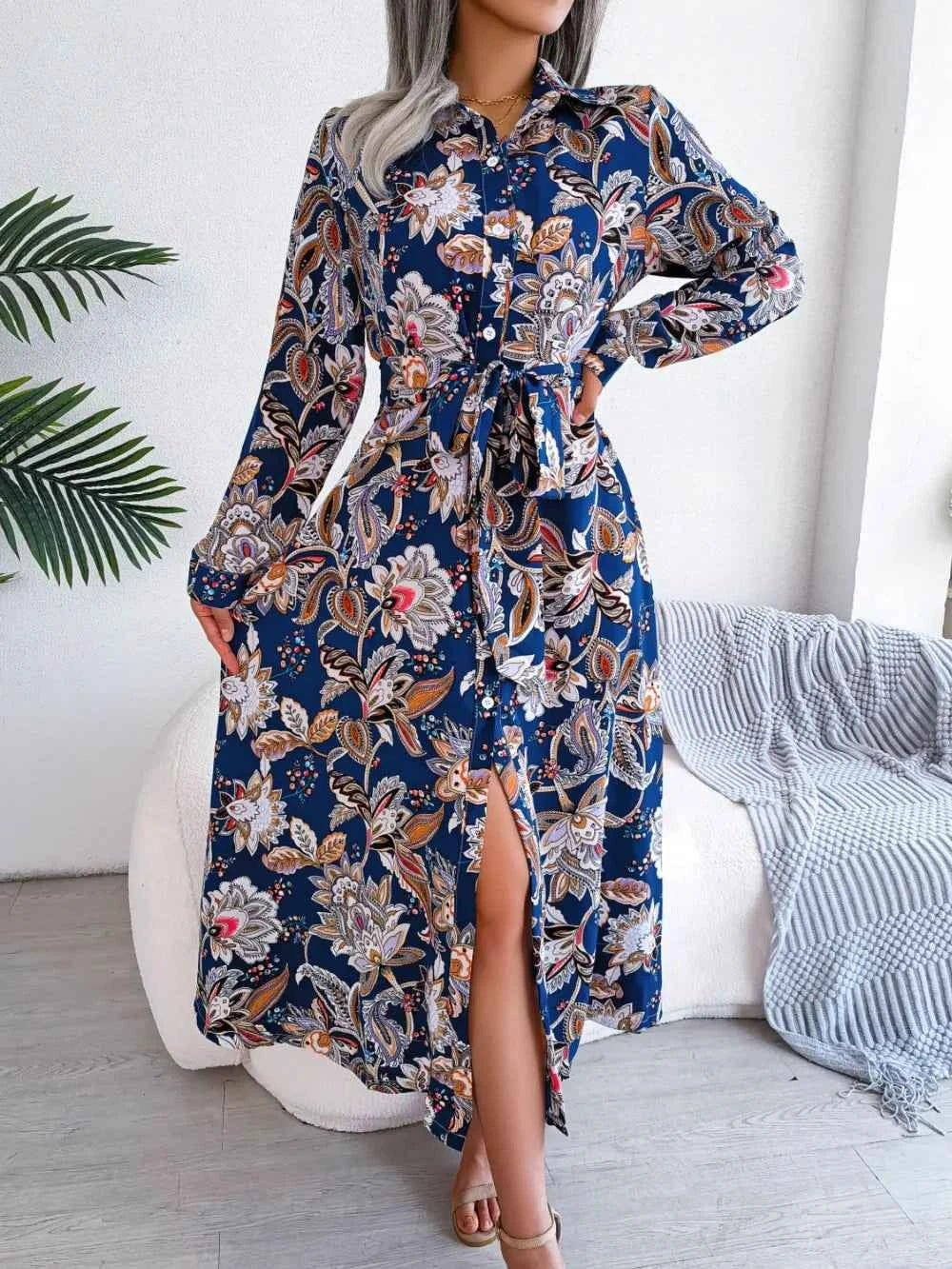 Long Sleeve Midi Dress