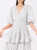 Mid Sleeve Maxi Dress - The Nicole - Tayan Dress Co.
