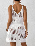Crochet Knit Cover Up Dress - The Nicole - Tayan Dress Co.