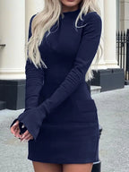 Long Sleeve Dress with Pockets - The Nicole - Tayan Dress Co.