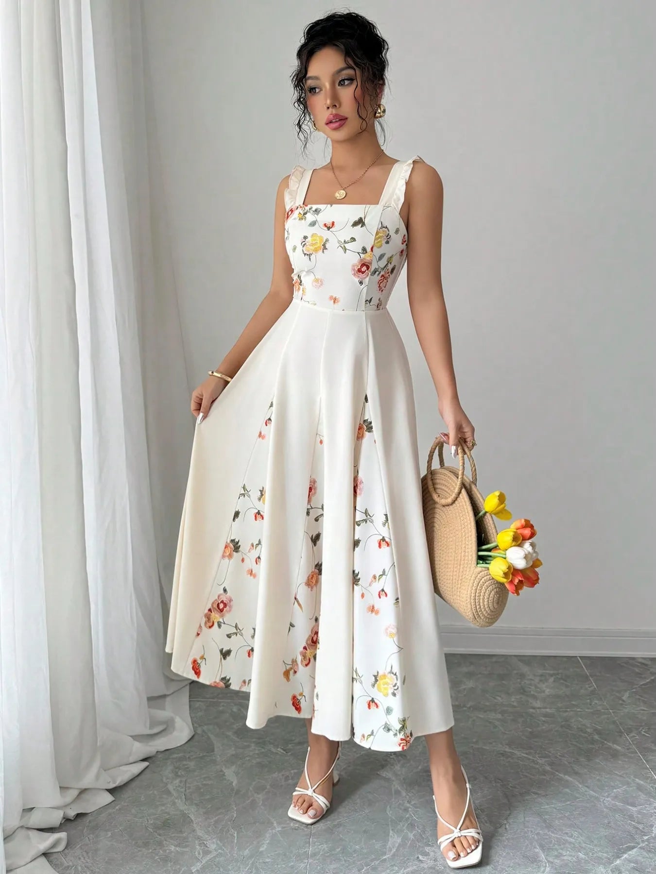 Long Midi Dress - The Nicole - Tayan Dress Co.