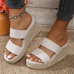 Platform Wedge Sandals - The Nicole - Tayan Dress Co.