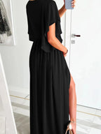Flutter Sleeve Surplice Tie Waist Dress - TNT Dress Co.