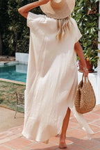 Button Down Short Sleeve Shirt Dress - TNT Dress Co.
