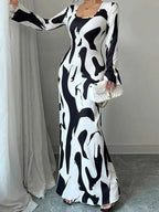 Long Sleeve Maxi Dress