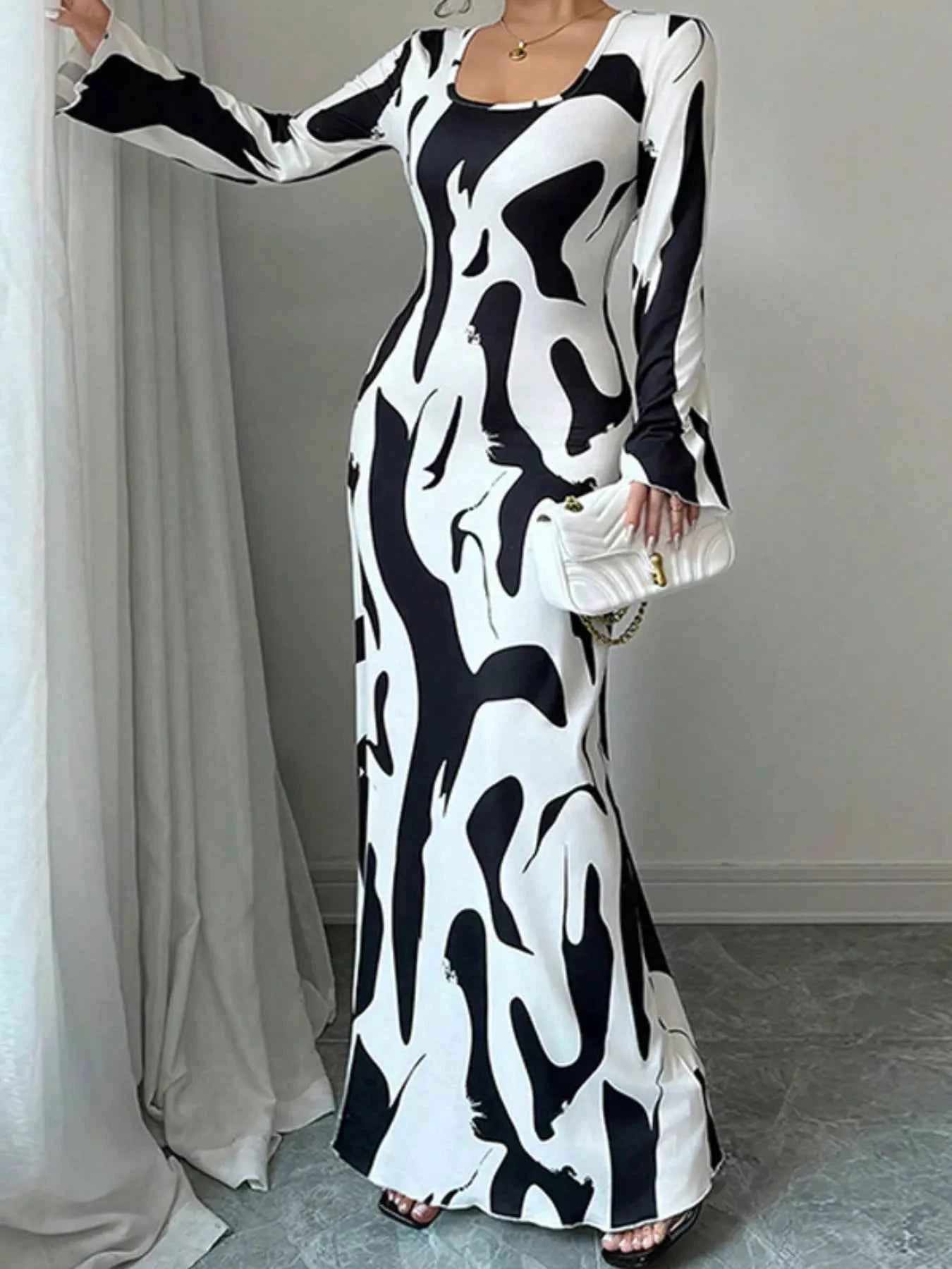 Long Sleeve Maxi Dress