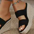 Platform Wedge Sandals - The Nicole - Tayan Dress Co.
