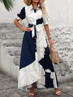 Maxi Shirt Dress - The Nicole - Tayan Dress Co.