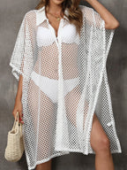 Button Up Cover Up - The Nicole - Tayan Dress Co.