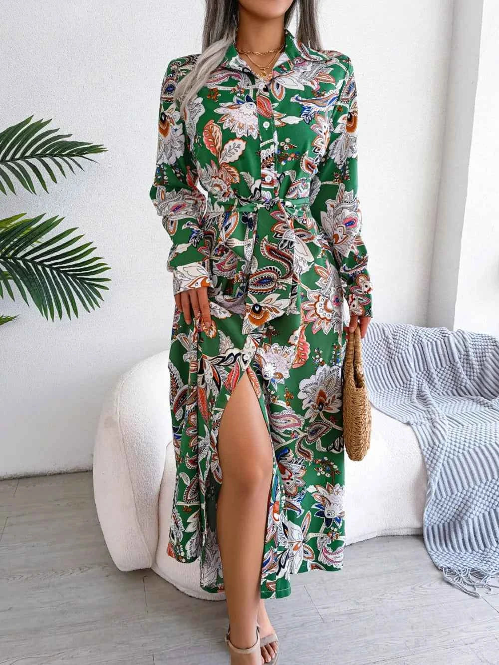 Long Sleeve Midi Dress