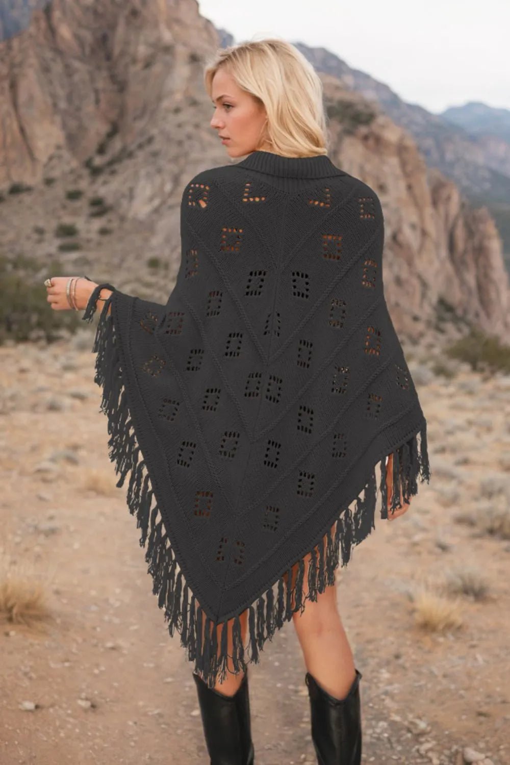 Tassel Hem Cover Up - The Nicole - Tayan Dress Co.