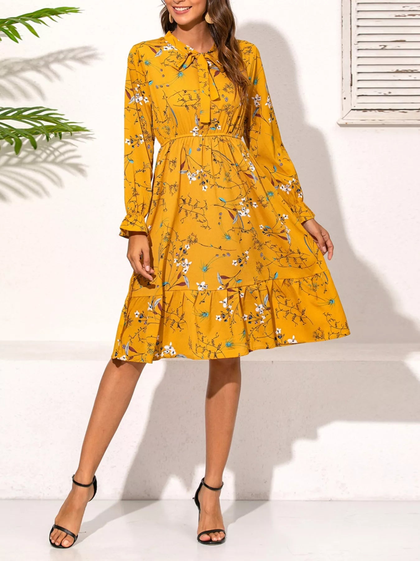 Long Sleeve Dress - The Nicole - Tayan Dress Co.