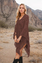 Tassel Hem Cover Up - The Nicole - Tayan Dress Co.