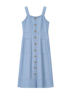 Sweetheart Denim Dress - The Nicole - Tayan Dress Co.