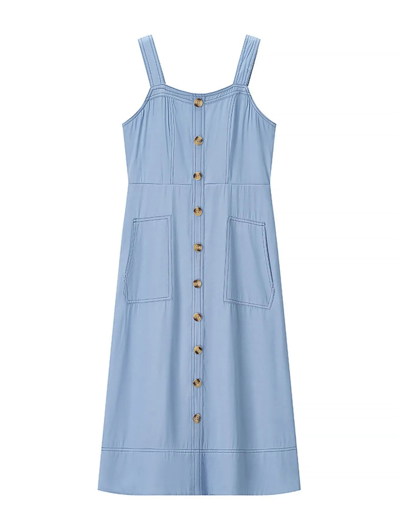 Sweetheart Denim Dress - The Nicole - Tayan Dress Co.